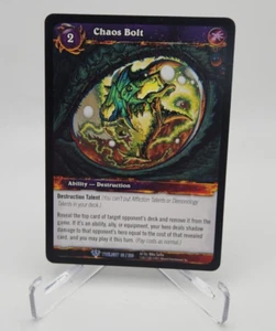 World of Warcraft - Chaos Bolt - WOW TCG - Twilight - 86/220 - Picture 1 of 2