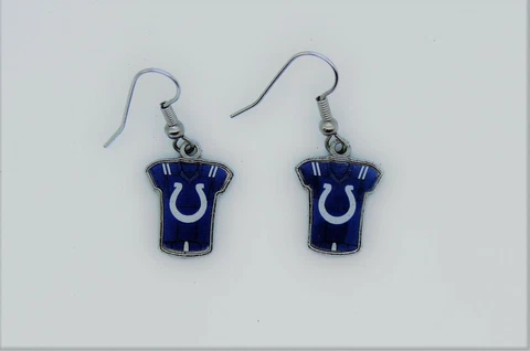 Indianapolis Colts NFL Football Dangle Earrings Cover