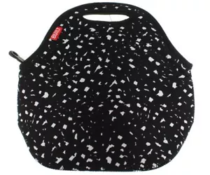 Built NY Gourmet Getaway Neoprene Lunch Tote Bag - Reusable Insulated, Granite - Picture 1 of 5