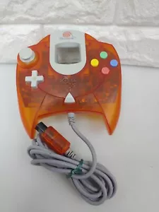Dreamcast Clear Orange Controller popularity Confirmed to work from japan - Picture 1 of 4