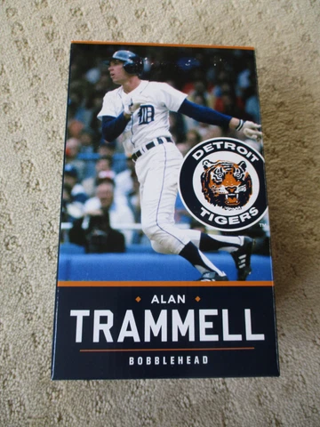 Alan Trammel Bobblehead SGA 2017 Lays  - Brand New in Box * Cover