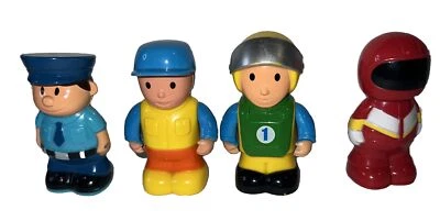 Lot Of 4 My First RC Car Remote Control Driver Replacement Police Astronaut Race - Image 1 of 4