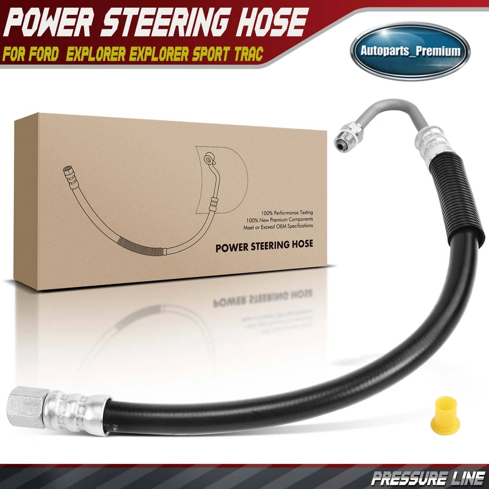 Power Steering Pressure Line Hose Assembly for Ford	Explorer Explorer Sport Trac - Image 1 of 4