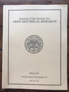 Journal of the Society for Army Historical Research, Winter 2014 Vol 92 No 372 - Picture 1 of 2
