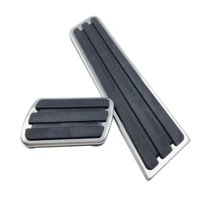 Cubierta de pedal de freno de gas de pie de acero para Porsche 718 Boxster Cayman Taycan Panamera Foto 1 de 4