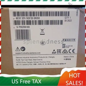 Neu Siemens 6ES7231-5QF32-0XB0 6ES72315QF320XB0 S7-1200 Analogeingang SM 1231 - Bild 1 von 1