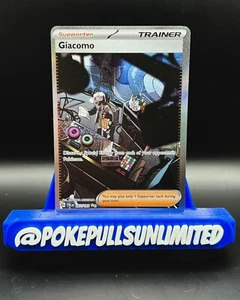 Giacomo - 267/193 Paldea Evolved Special Illustration Trainer Near Mint NM - Picture 1 of 2