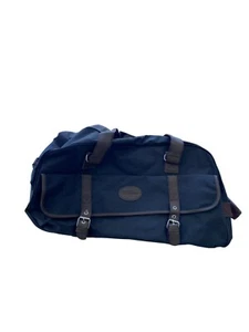 Bella Russo Oxford Luggage Large Rolling Travel Bag Brown With Removable Strap - Picture 1 of 8