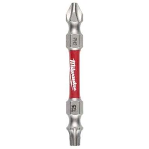 (10) Broca de destornillador de doble extremo Milwaukee Shockwave #2 Phillip & T25 TORX 10 unidades - Imagen 1 de 1