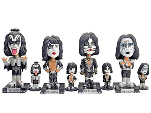 KISS Funko Wacky Wobblers 2011 plus Mini Wacky Wobblers 2012 Complete PreOwned - Picture 1 of 12