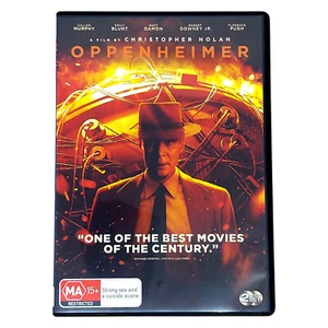 Oppenheimer - 2023 - R4 DVD - Cillian Murphy - 2 Disc - Christopher Nolan - Picture 1 of 4
