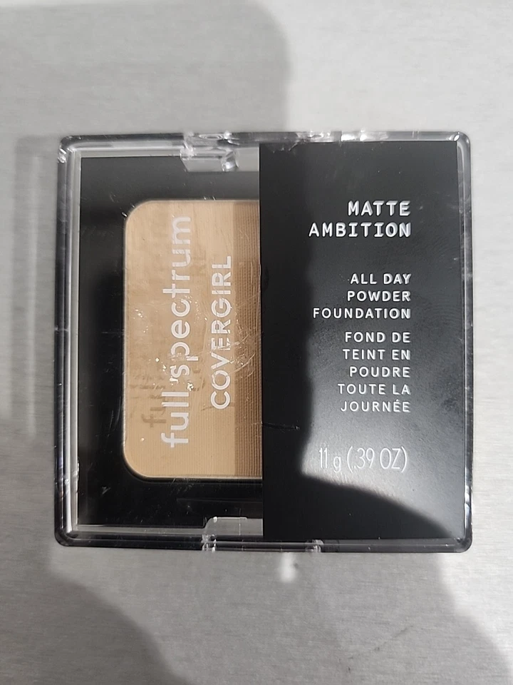 Covergirl Full Spectrum Matte Ambition Powder Foundation Deep Neutral 1 FS405 - Image 1 of 1