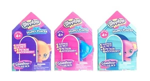 Shopkins Happy Places Rainbow Beach Surprise Pet 3er Pack - Bild 1 von 1
