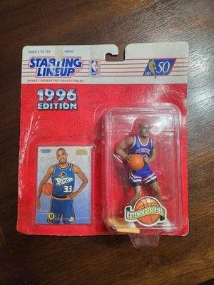 Pistones Grant Hill Detroit serie extendida alineación inicial edición 1996 de colección   Foto 1 de 2