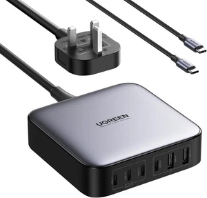 UGREEN USB C Charger Nexode 200W Plug 6 Ports GaN PD Desktop Power Adapter - Picture 1 of 9