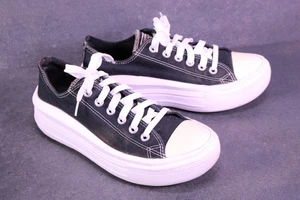 Converse Move OX Plateau Chucks Damen Sneaker Gr. 39,5 schwarz Platform BC1824 - Bild 1 von 13