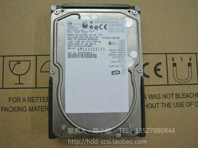 Fujitsu MAT3147NP 146gb SCSI 68 pin hard disk U320 68pin 10K - Image 1 of 2