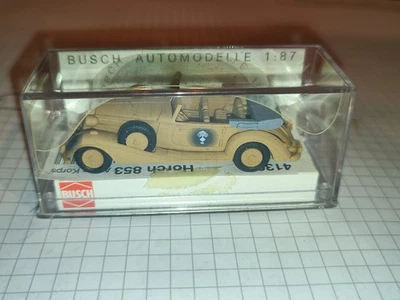 Busch 41308 Horch 853 Afrika Korps sandfarben in OVP 1:87  - Bild 1 von 4