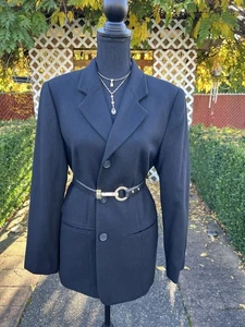 NYCC 100% Wool Blazer Womens 10 - Picture 1 of 11