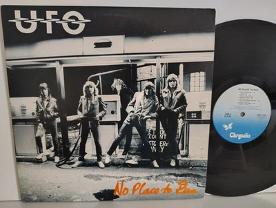 U.F.O. - "NO PLACE TO RUN" / CHRYSALIS RECORDS 1980 - Image 1 of 4