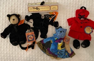 Muffy Vanderbear Halloween Set, Outfits: 2 schwarze Katzen, Gräfin Muffula & rot - Bild 1 von 10