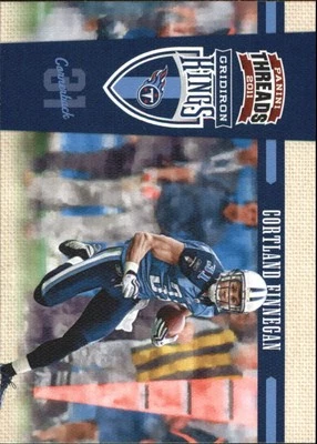 2011 Panini Threads Gridiron Kings #22 Cortland Finnegan - FB - Image 1 of 2