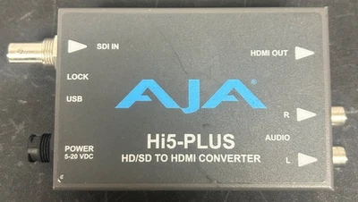 Convertidor HD/SD a HDMI de AJA HI5-PLUS Foto 1 de 3