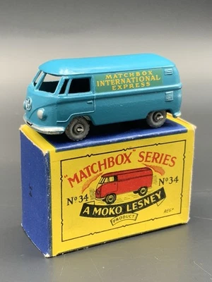 Matchbox Lesney 34 a2 VW International Express 50er Jahre @4759@ OVP selten - Bild 1 von 4
