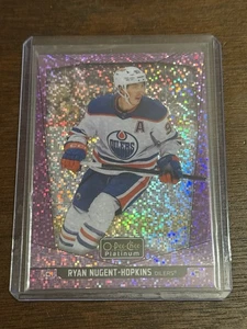 2024-25 O-Pee-Chee Platinum Hockey Violet Pixels Ryan Nugent-Hopkins #’d 158/299 - Picture 1 of 3