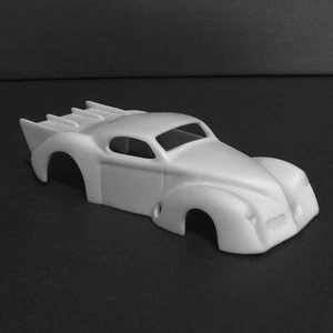 Jimmy Flintstone #SL47 HO Scale 1940s Willys Pro Mod Resin Slot Car Body - Picture 1 of 4