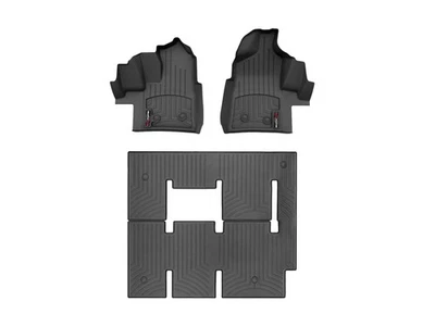 Forro de piso WeatherTech para Ford Transit 2023-2025 - Juego completo, negro Foto 1 de 4