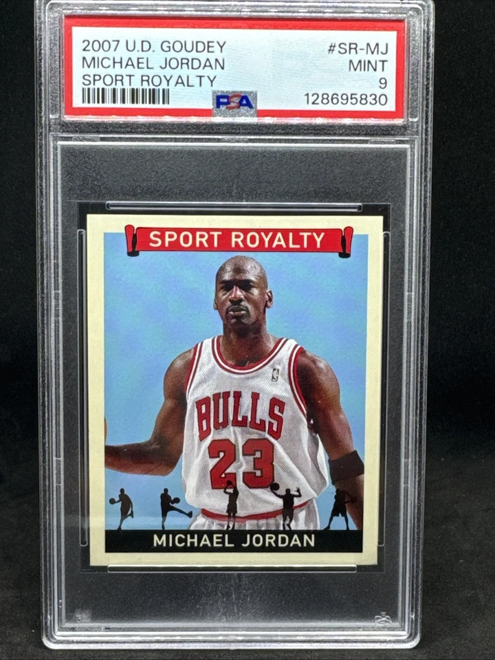 Upper Deck Goudey Michael Jordan 2007 #SR-MJ Sport Royalty PSA 9 Foto 1 de 2