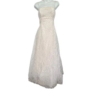 Vestido Corsé Babydoll Cintura Imperio Justo Blondie Nites by Jaslene Vintage Y2K 9 - Imagen 1 de 15