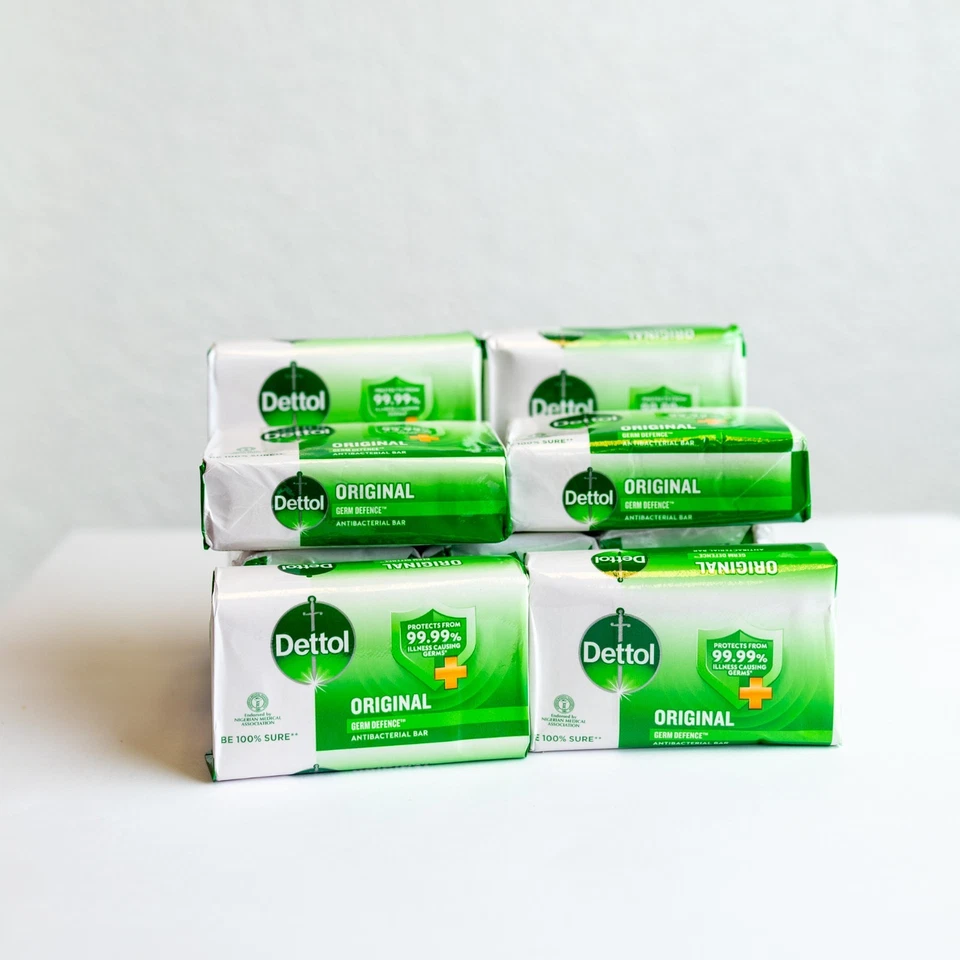 Paquete de 6 jabones Dettol Foto 1 de 1