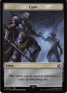 Copia (0025) // Moogle (0011) Ficha Doble Cara T FINAL FANTASY 25 - Imagen 1 de 2