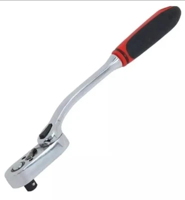 1/4 Inch Drive Rapid Socket Ratchet - 360 Degree Rotating Locking Head (CT1593) - Image 1 of 4