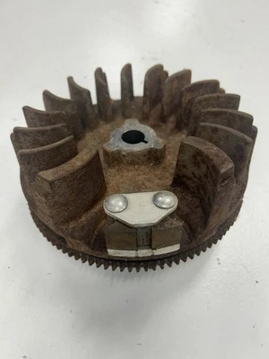 Оригинальный маховик Tecumseh 611093 с кольцевой шестерней для электрического запуска + магниты для питания - Изображение 1 из 4