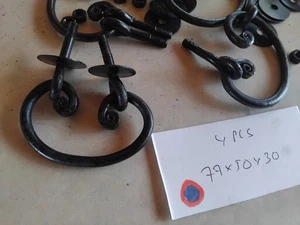 vintage metal cabinet knob handle- 77x50x30mm   lot of  4 - Bild 1 von 5