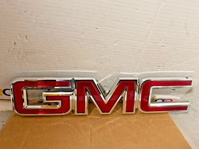 Nuevo emblema de parrilla delantera GMC Sierra 2007 2008 2009 2010 2011 2012 2013 OEM 2007 Foto 1 de 4