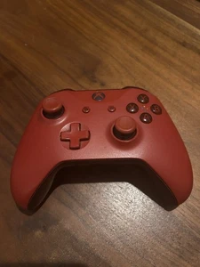 wireless controller for Xbox1 model 1708 tested works great red - Picture 1 of 1