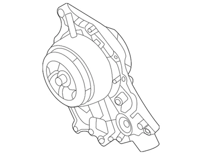 Подлинный водяной насос Audi 0P2-121-014-H - Изображение 1 из 2