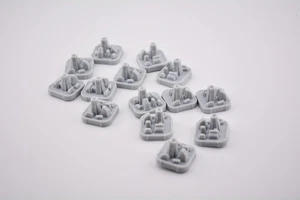 Risk Halo Wars replacement part pieces - gray replacement colonies - Picture 1 of 1