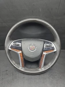 13-16 Cadillac XTS - STEERING WHEEL LUXURY PKG W/ SHIFT PADDLES OEM - Picture 1 of 11