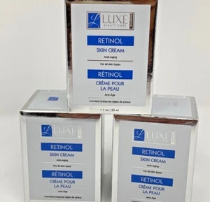 Luxe Schönheitspflege Retinol Hautcreme Anti-Aging Falten alle Hauttypen 1,7 Unzen EA - Bild 1 von 4