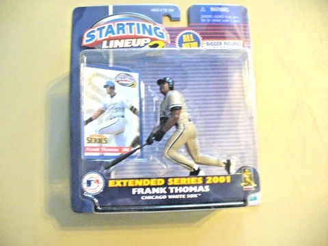 Hasbro Starting Lineup 2 - Frank Thomas - Extended Series 2001 - NEW - VINTAGE Cover