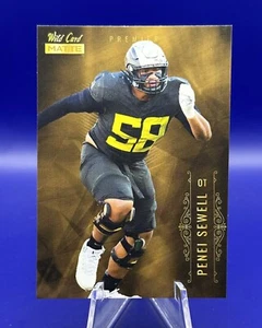 2021 Wild Card Matte PENEI SEWELL Premier Rookie RC #MBC-17 Oregon / Lions - Bild 1 von 2