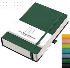 AHGXG Bullet Dotted Journal - 320 Numbered Pages Dot Grid Notebook A5 Thick. - Picture 1 of 3