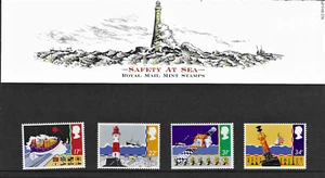 British 1985 Safety at Sea Royal Mail Mint Presentation pack No. 162 - Picture 1 of 1