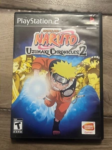 Naruto: Uzumaki Chronicles 2 (Sony PlayStation 2, 2007) NO MANUAL - Picture 1 of 4
