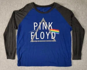 Pink Floyd Dark Side of the Moon Shirt Adult XL Long Sleeve Blue Charcoal - Picture 1 of 7